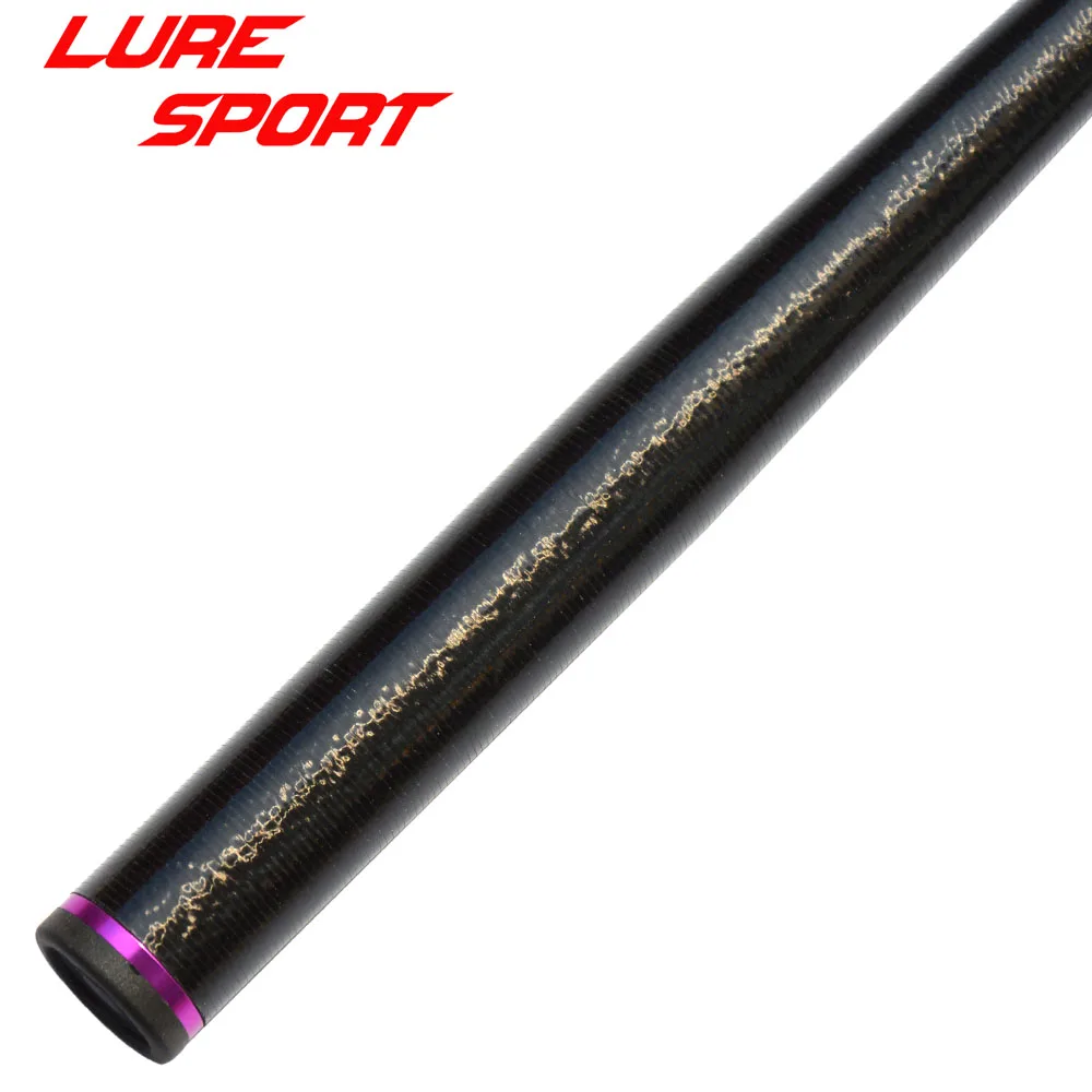 LureSport 2pcs Shiny Carbon taper 55cm handle Grip blank Rod Butt Section Rod Building component Rod Repair DIY Accessory
