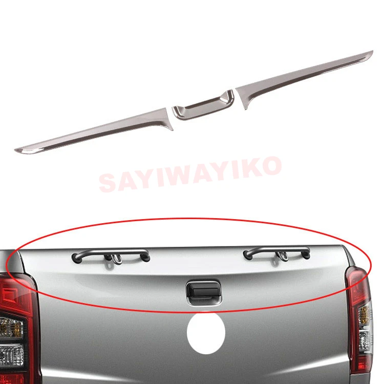 ABS Chrome Cover For 2019 2020 Mitsubishi L200 Triton head light Rear fog  trunk lip Lamp Cover car Accessories car Styling