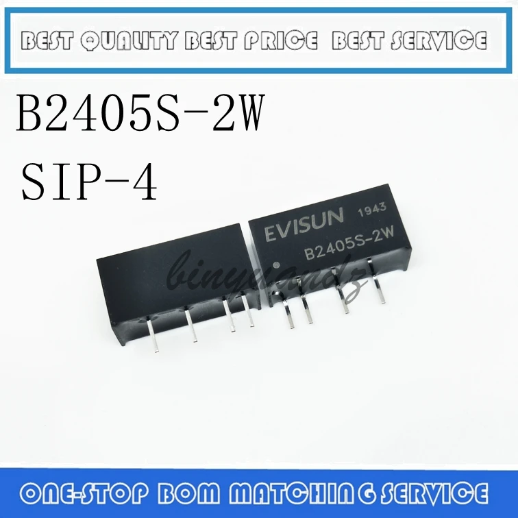 5 قطعة 10 قطعة 20 قطعة B2405S-2W B2405S 24V إلى 5V SIP-4 جديد