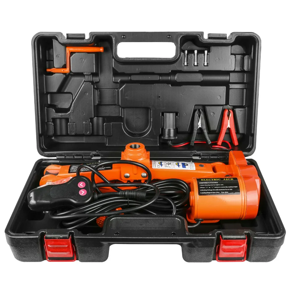 Di Động 12V Jack 3Ton Điện Jack Tự Động Nâng Kéo Jack Nâng Machinisms Nâng Jack