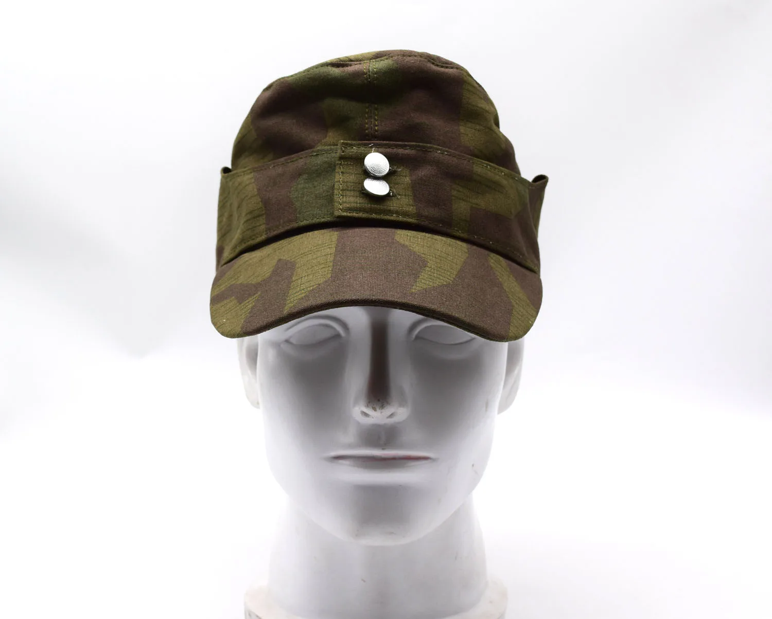 Cosplay German Army Splinter Camo Cap Hat Mlitary Reenactments 002