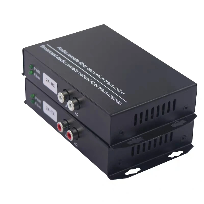 Optical Fiber Audio Signal Extender Optical Fiber Lotus Audio Extender High Fidelity Long Distance 20KM