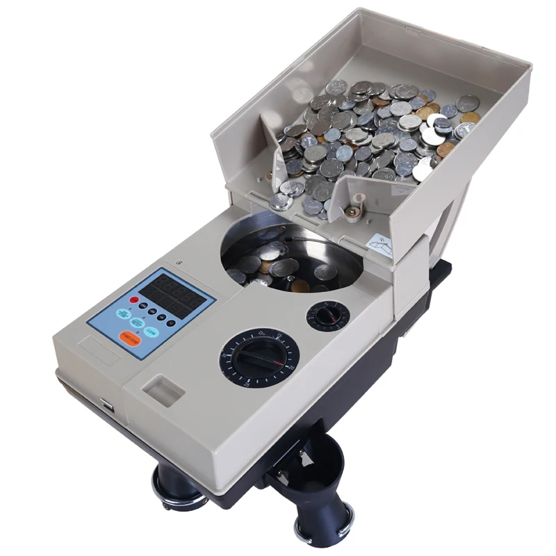 Coin counting machine High speed coin clearing machine applicable to global coins