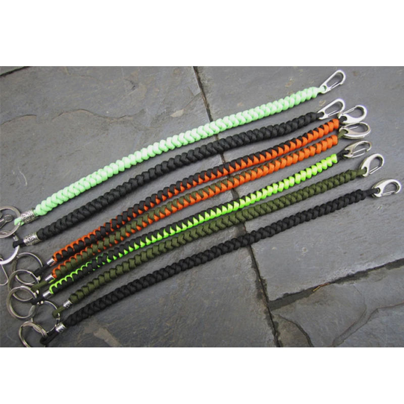 Climbing Rope Hanger Multi-Purpose Key Ring Anti-Separation Rope Outdoor Life-Saving Equipment Parachute Cord First Aid