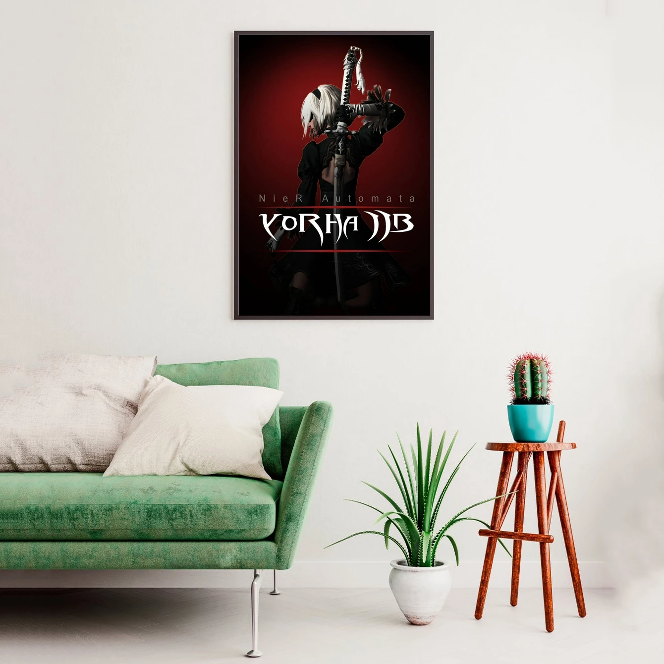 Nier Automata Video Game Poster Canvas Print Wall Painting Home Decoration