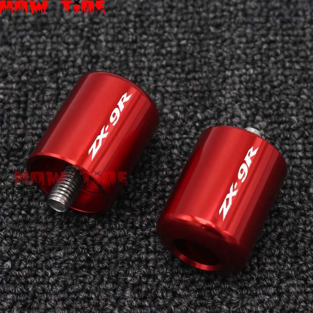 Motorcycle Kawasaki Accessories CNC handlebar handle clamp cover for ZX9R ZX-9R 1998 1999 with logo (ZX-9R)