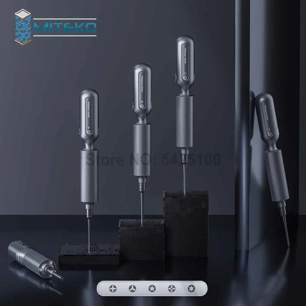 QIANLI-3D Super Gripping Precision Screwdriver, Dual Bearing Repair Tool for Phone, Hello Phillips