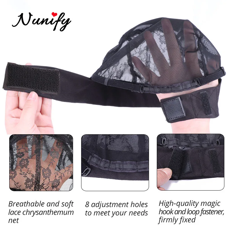 Włosy Grip peruka Cap 1 sztuk/partia Nunify szef zespołu peruka czapki do tworzenia pałąk peruki rozciągliwy peruka Grip Band Cap Non Slip...