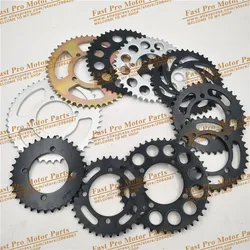 420/428 Chains 35T/37T/39T/41T/43T/45T/48T Motorcycle Chain Sprockets Rear Back Sprocket Cog For 110cc 125cc 140cc Dirt Pit Bike