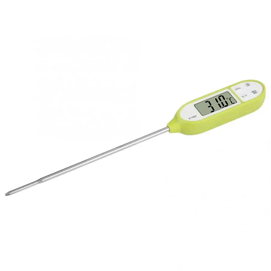 Hot Sale Portable Stainless Steel Digital Food Thermometer Instant Reading Kitchen Meat Probe Thermometer Temperature Tester