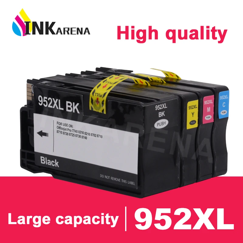 952XL Ink Cartridge for HP 952 For Officejet Pro 7740 8210 8218 8710 8715 8718 8719 8720 8725 8728 8730 8740 Printer Cartridges