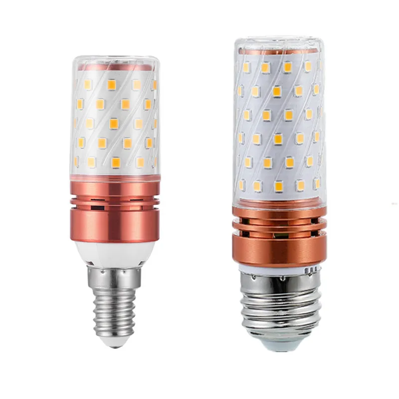 Led Corn Light Bulb E14 Chandelier Candle Light E27 110V 220V 12W 16W Warm White 3000k Cool White 6500k Spot home lamp Lighting