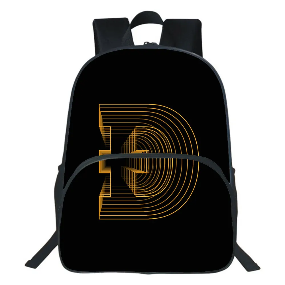 Dogecoin Backpack Kindergarten 3D Cartoon School Bag Teens Storage Bag Travel Bags Children Rucksack Mochila