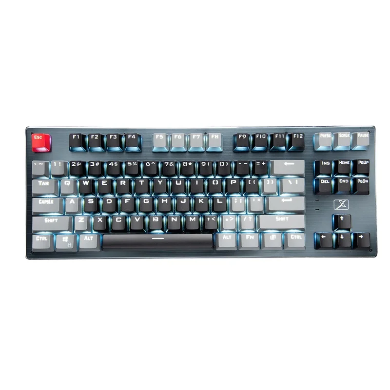 

Mechanical Keyboard Game Keyboard Bluetooth Type-C 2.4G wireless Blue Switch 87key teclado mecanico For Computer Laptop Phone