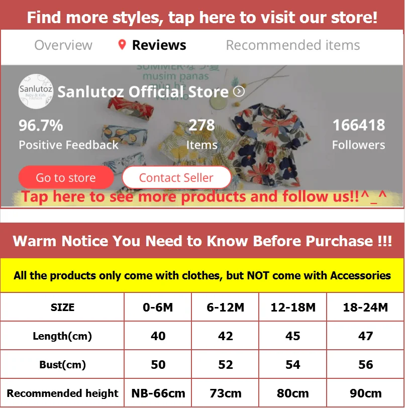 Sanlutoz Cartoon Newborn Baby Bodysuits Cute Cotton Bodysuits for Baby Fashion Baby Clothes Casual