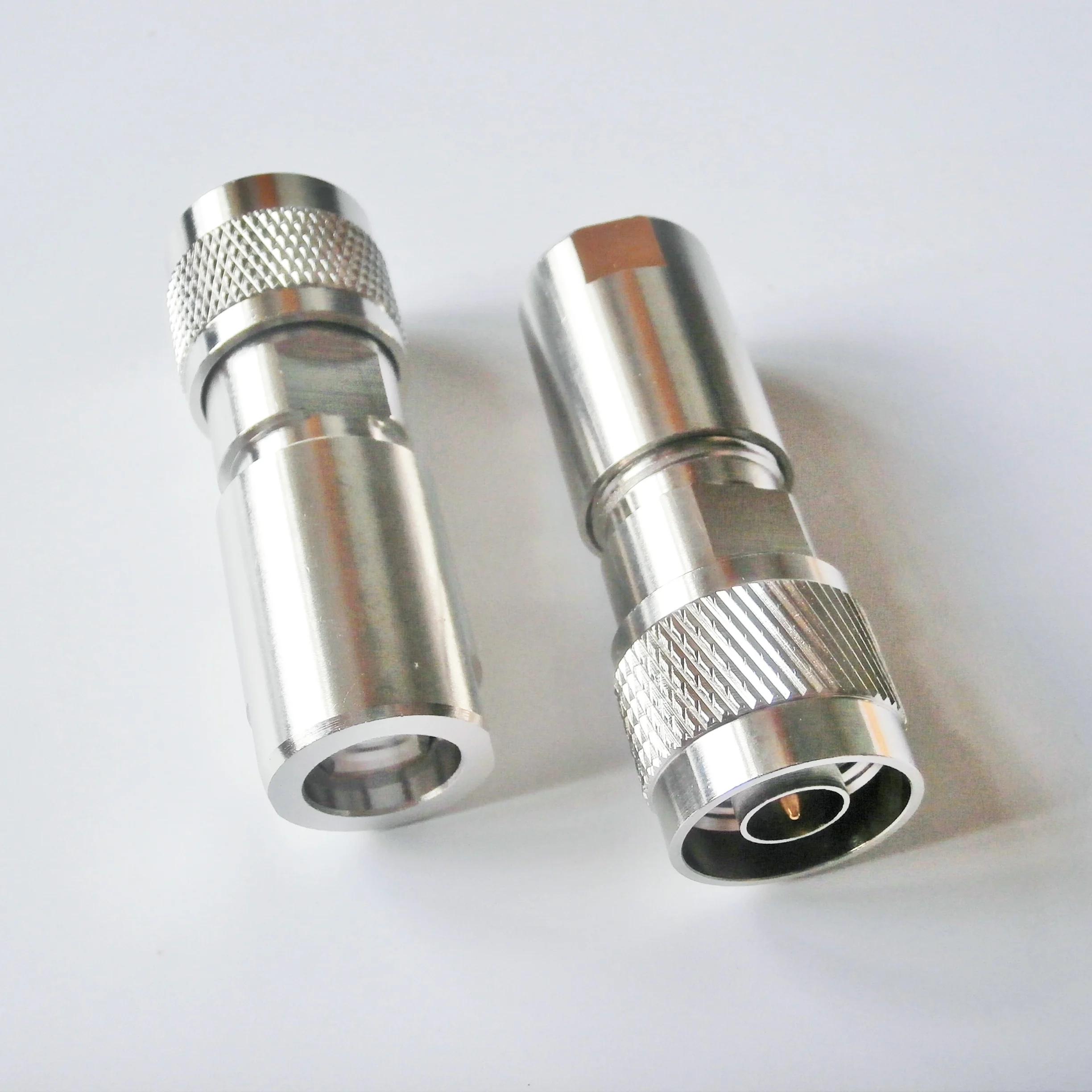 Connector N Male Clamp Solder For RG8 RG165 RG213 LMR400 7D-FB SYV-50-7 Plug Cable Brass Straight Coaxial RF Adapters