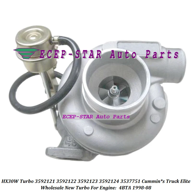 Turbo HX30W 3592121 3592122 3592123 3592124 3537751 3537753 3802906 Turbine Turbocharger For Cummin*s Truck Elite 4BTA 1998-08