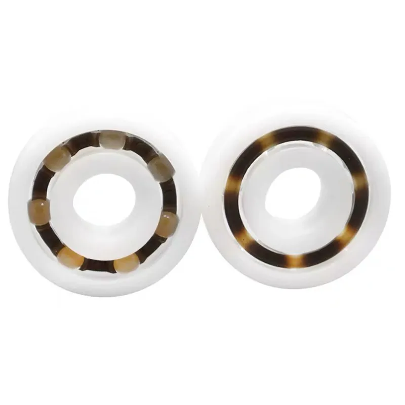 50pcs/lot 688 8mm POM Plastic bearings with Glass balls 8x16x4mm nylon bearing 8*16*5mm