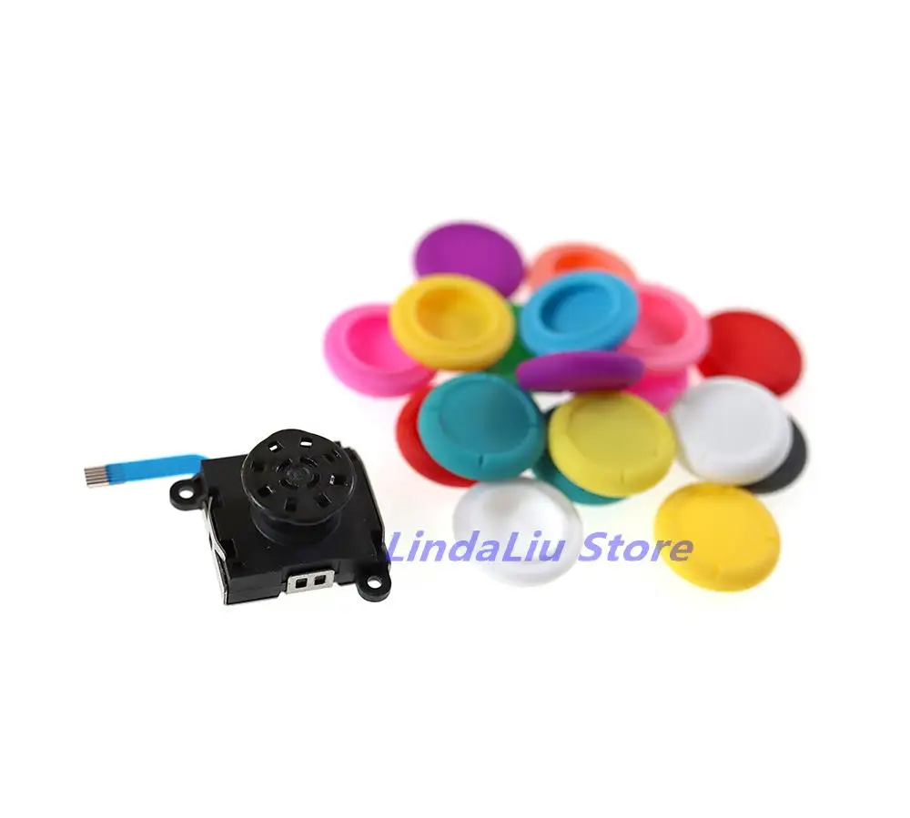Tapa de Joystick 3D para NS Switch Lite, funda de agarre para pulgar, tapas analógicas para controlador Nintendo Switch Ns, 2 uds.