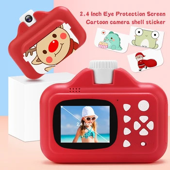 Kids instant print toy 1080P HD Video Digital Camera WIFI phone print photo camera for children girls boys birthday gift