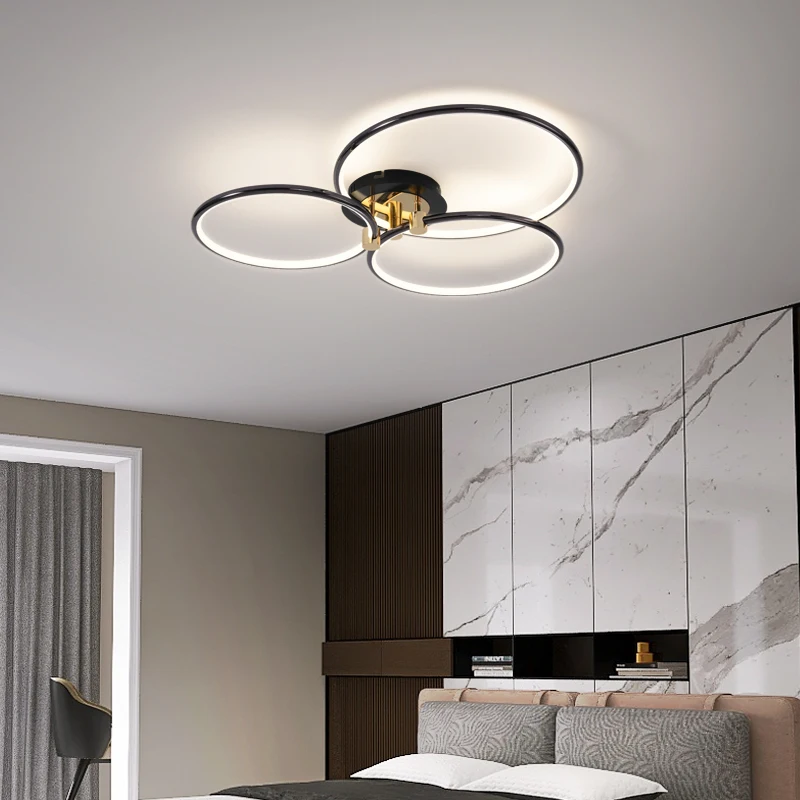 Lustre para sala de estar, luminária led simples e moderna de luxo, para saguão, lâmpadas nórdicas para quarto