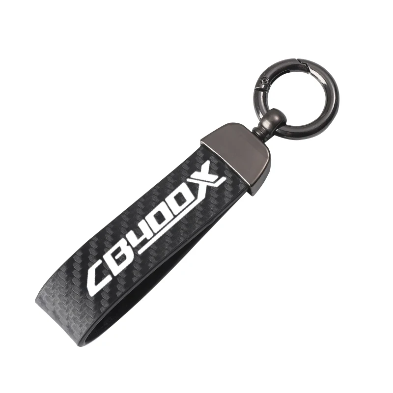 

Carbon fiber motorcycle keychain key ring for Honda CB400X CB 400 X Motorcycle Accessories