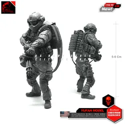 Yufan Model 1/35 Modern Us Seal Destruction Warrior Model Assembled Model  Kit Usk-06