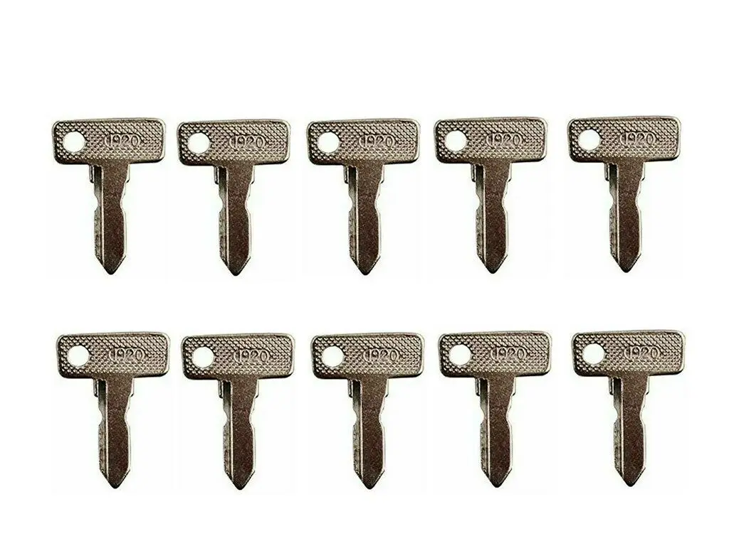 10pc #1920 Replacement Club Car Golf Cart Key 84 & Up Gas & Electric DS Precedent 10 Keys  Free Shipping