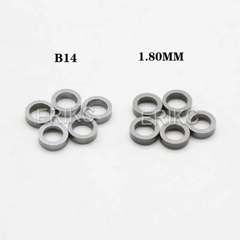 ERIKC 30 PCS B14 SIZE 1.80 MM-1.88 MM Injector Base Washer Sealing Steel Ring B14 For Bosch Injector