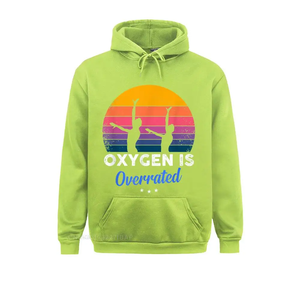 Synchronized Swimming Oxygen Is Overrated Funny Hoodie Sweatshirts New Design Funny Young Hoodies Printed On Hoods Fall