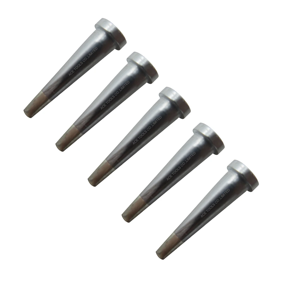 5 PCS LTL Chisel 2mm Soldering Tip Replace for WELLER WP80 WSP80 WSFP8 WD1000 WD2000 WSD81 WS81 WSF81D8 WS81D5 Handle Iron Bit