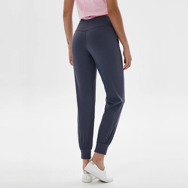 Pantaloni sportivi da donna Active Yoga Lounge con tasche pantaloni a vita alta da palestra pantaloni sportivi da allenamento pantaloni larghi da