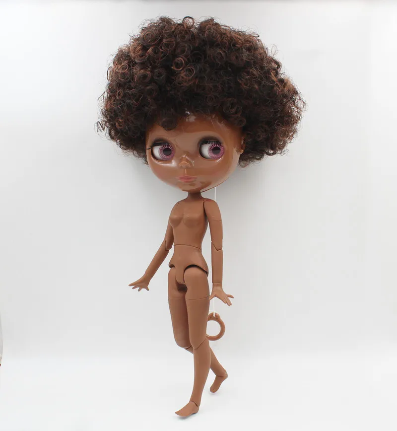 

Free Shipping Top discount 4 COLORS BIG EYES DIY Nude Blyth Doll item NO.675J Doll limited gift special price cheap offer toy