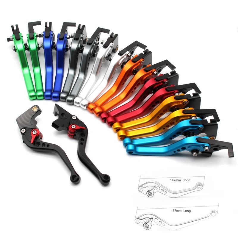 Short/Long Brake Clutch Levers For BMW S1000RR 2010-2018，S1000R 2014-2018，HP4 2012-2015 Motorcycle Accessories Adjustable CNC