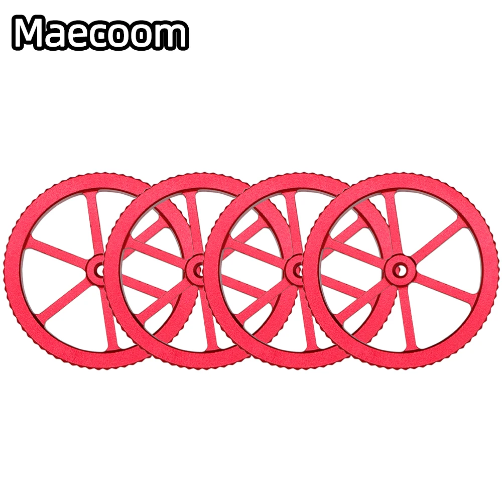 

4 шт. супер большая алюминиевая нагревательная кровать регулирующая гайка M4 для самодельных 3D принтеров платформа Выравнивающая 60 мм нагревательная гайка