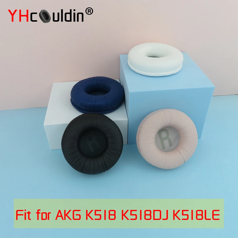 Earpads para akg k518 k518le k518dj fones de ouvido almofadas de ouvido cobre almofada de ouvido do plutônio substituição