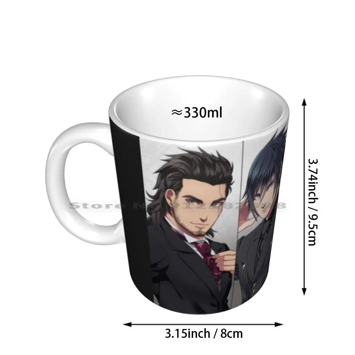 Suits Ceramic Mugs Coffee Cups Milk Tea Mug Ffxv Ignis Scientia Noctis Lucis Caelum Prompto Argentum Gladiolus