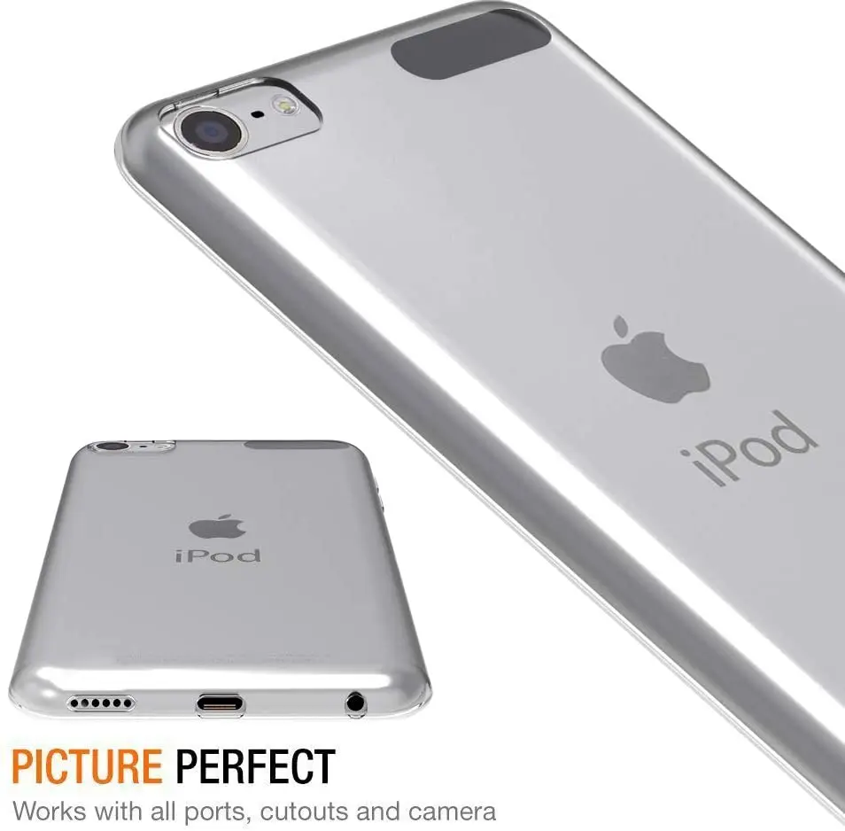 Transparent Soft TPU Case Sfor For Apple Ipod Touch 5 6 7 Case Slim Silicone Clear Protective For Ipod Touch 7 Back Capa Cover
