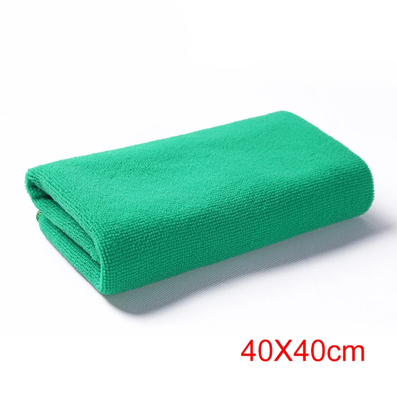 10pcs New 40cm Large Microfiber Cloths Car Cleaning Detailing Soft Duster Towel