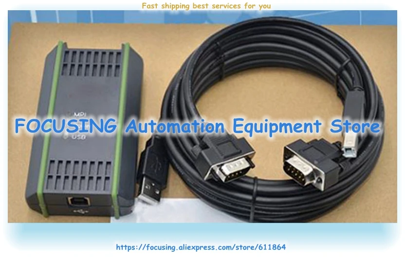 New 6ES7 972-0CB20-0XA0 PLC Programming Ca ble 200 300 400 Support PPI MPI DP 840D CNC System