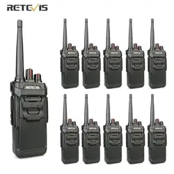 RETEVIS RT48/RT648 Walkie Talkie 10pcs IP67 Waterproof Flaot PMR Radio PMR446/FRS VOX 2 Way Radio Hotel/Restaurant For Baofeng