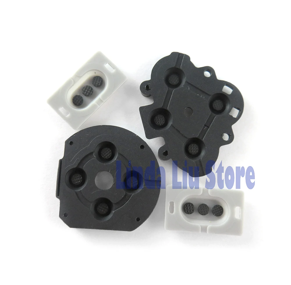 5sets/lot Silicone Rubber Button Switch Conductive rubber pad D-Pad ABXY Replacement for PSP1000 psp 1000