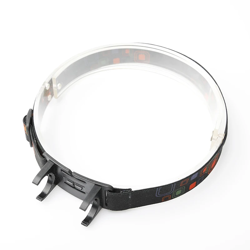 Non-slip high elasticity LED headlight elastic band DIY headlight accessories flashlight clip band