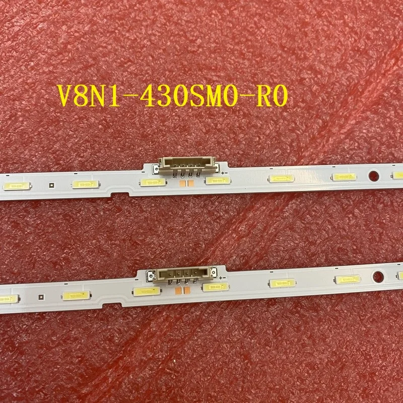 LED bar For Samsung UE43RU7105K UE43NU7090U UE43NU7170U UE43NU7095U UE43RU7170 UE43NU7020K UE43RU7105 V8N1-430SM0-R0 BN96-45954A