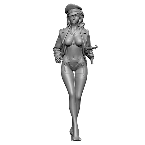 1/35 Resin Model Figure GK, Unassembled and unpainted kit