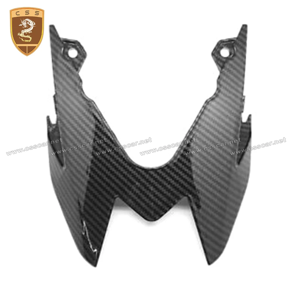 CSSCAR Motorcycle Cover Fairing Kit For BMW S1000RR 2015-2019 REAR UNDERTRAY Dry Carbon Fiber Black Seat Cowl Bodywork 2-021