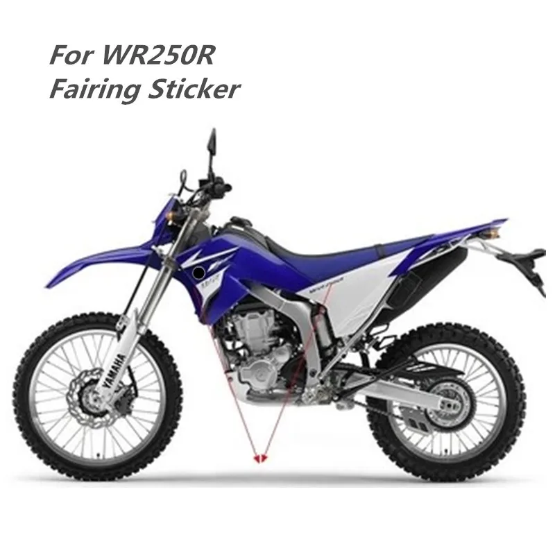 For WR250R WR 250 Motorcycles Stickers Fairing Stickers Decal Whole Car Sticker