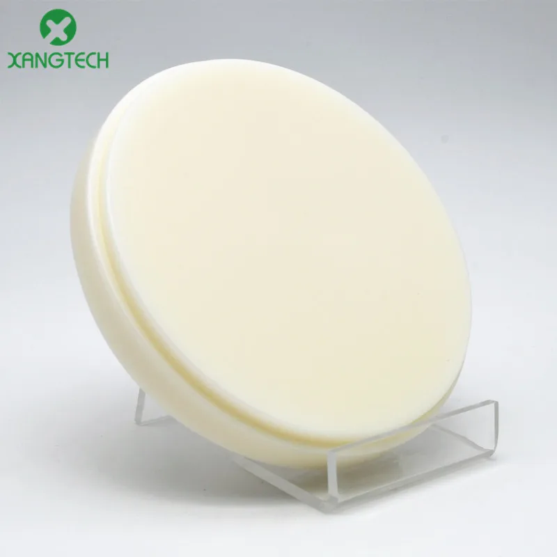 XANGTECH-Cámara de laboratorio Dental CAD 2 piezas 98mm, bloque de cera para tallar dientes, color blanco y verde