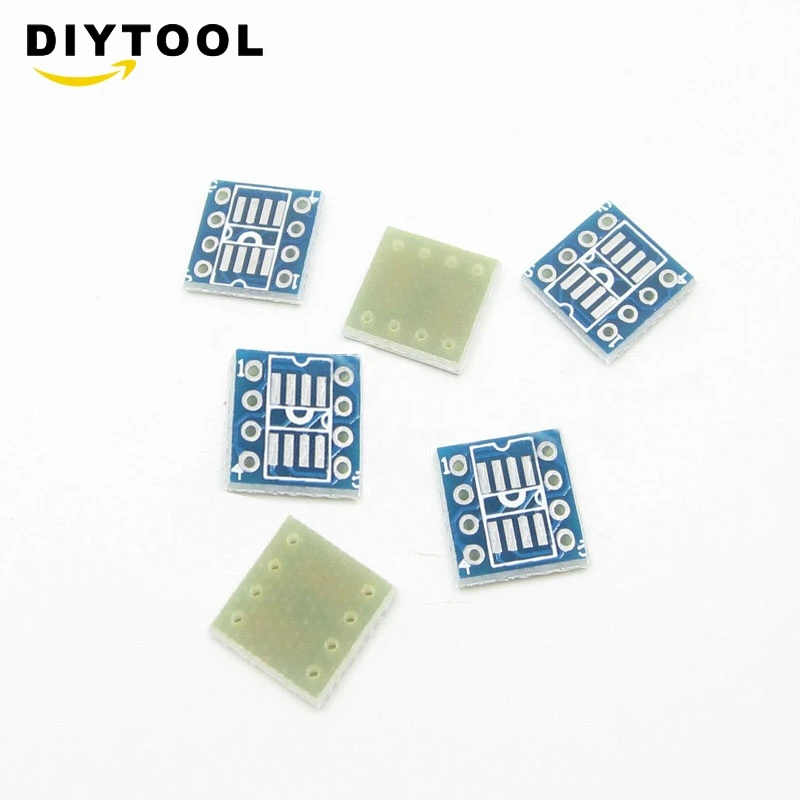 10 pz SOP8 girare DIP8 piastra adattatore SMD piastra adattatore M57