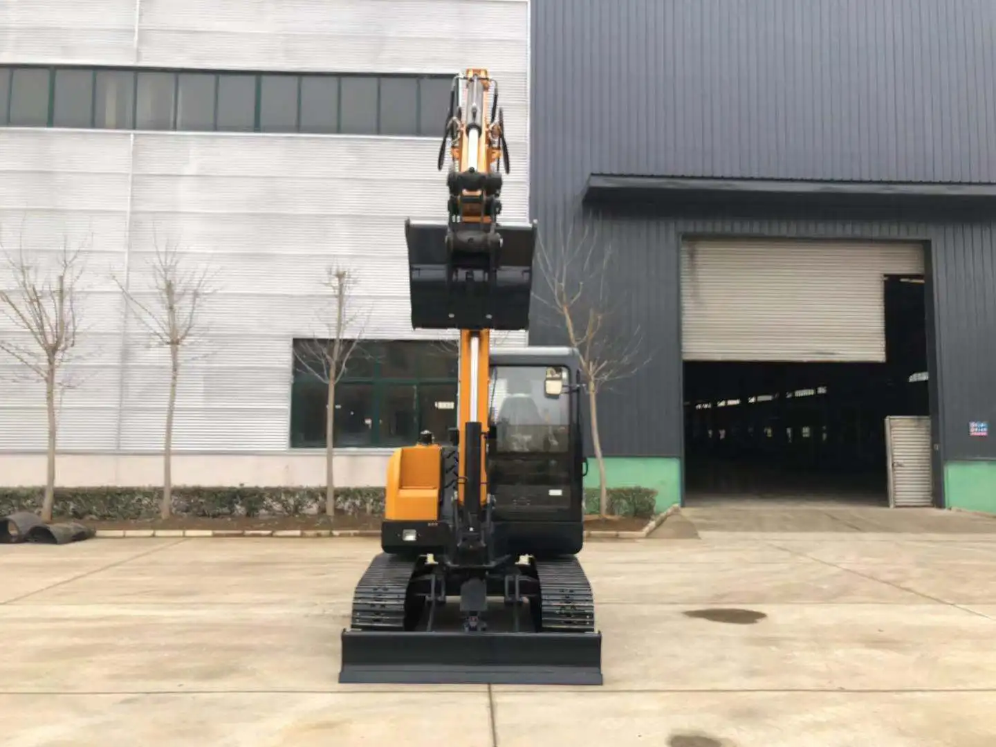 Power And Hydraulic System Crawler Excavator Farm Digger Machine SY607
